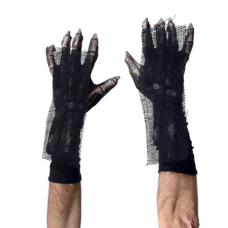 Grim Reaper Rotting Bone Hand Gloves