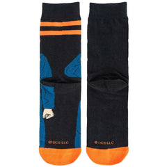 Halloween 2: Michael Myers Crew Length Mix Match Knit Socks