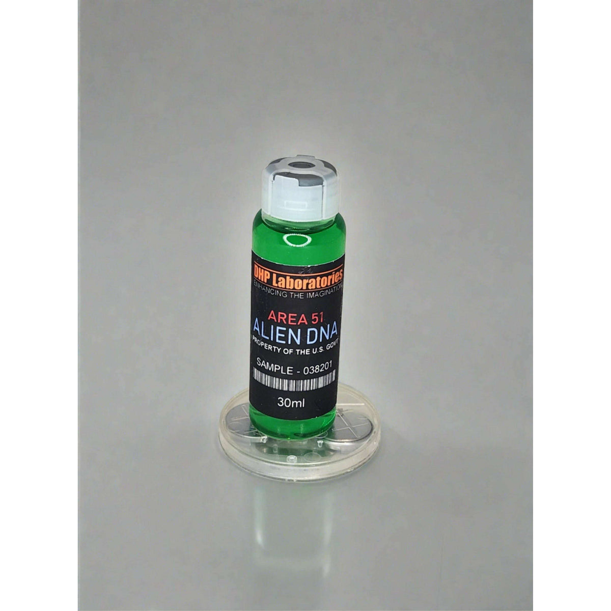 Halloween Medical Prop Vial & LED Light Up Disc Set