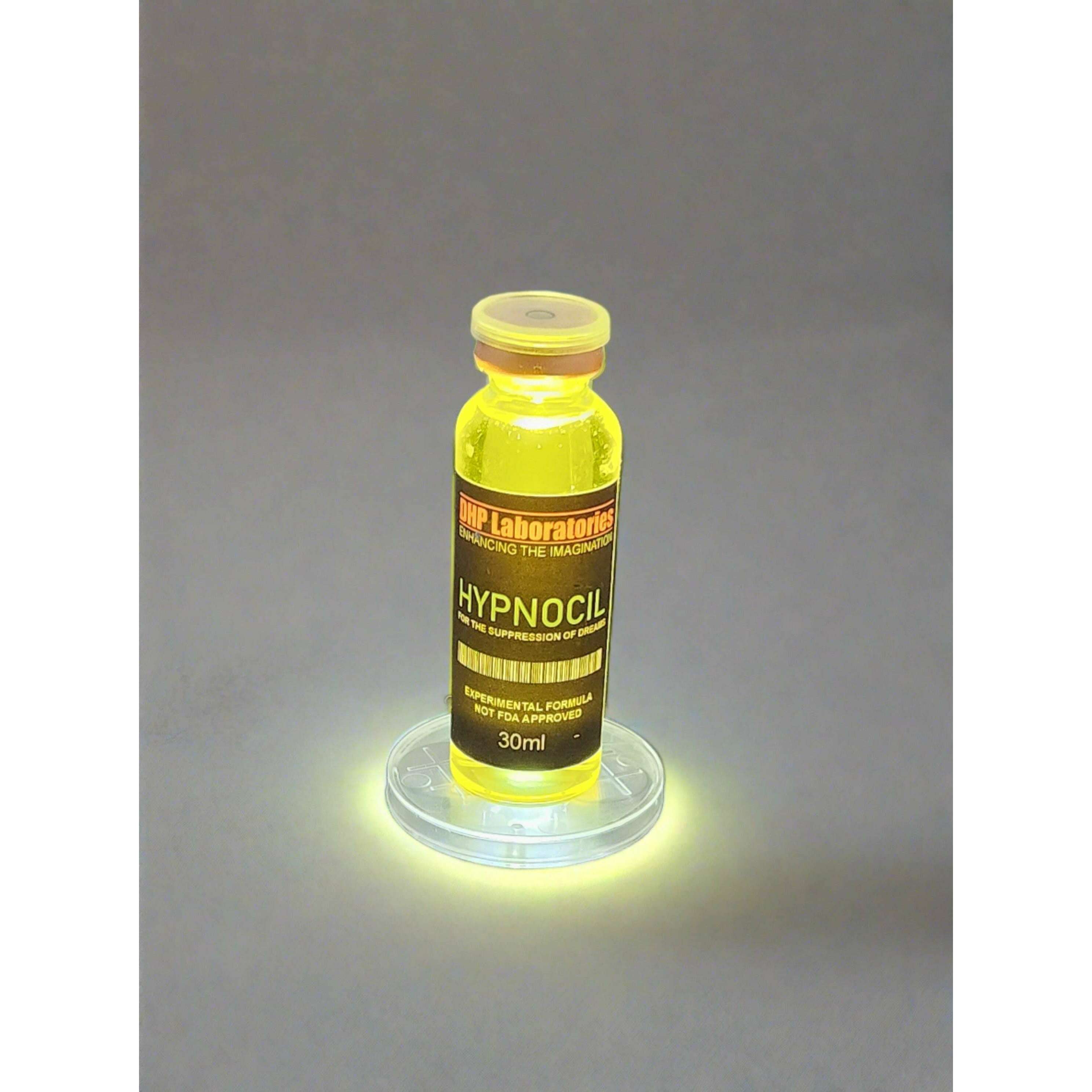 Halloween Medical Prop Vial & LED Light Up Disc Set