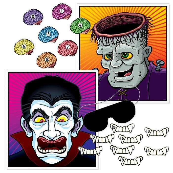 Halloween Vampire & Frankenstein Party Games