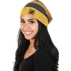 Harry Potter Hufflepuff Heathered Knit Beanie