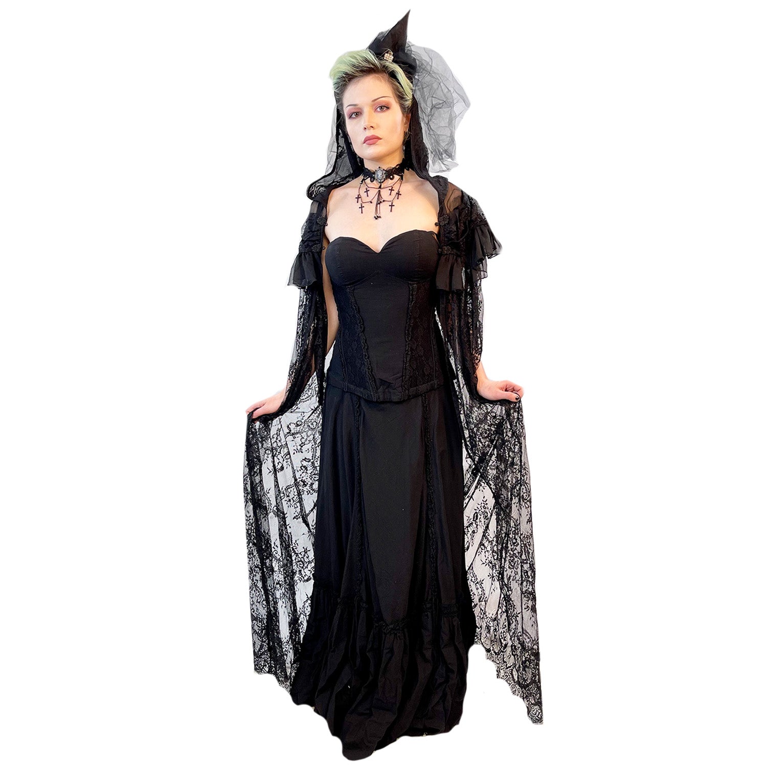Fantasy Dark Gothic Wicked Witch Adult Costume