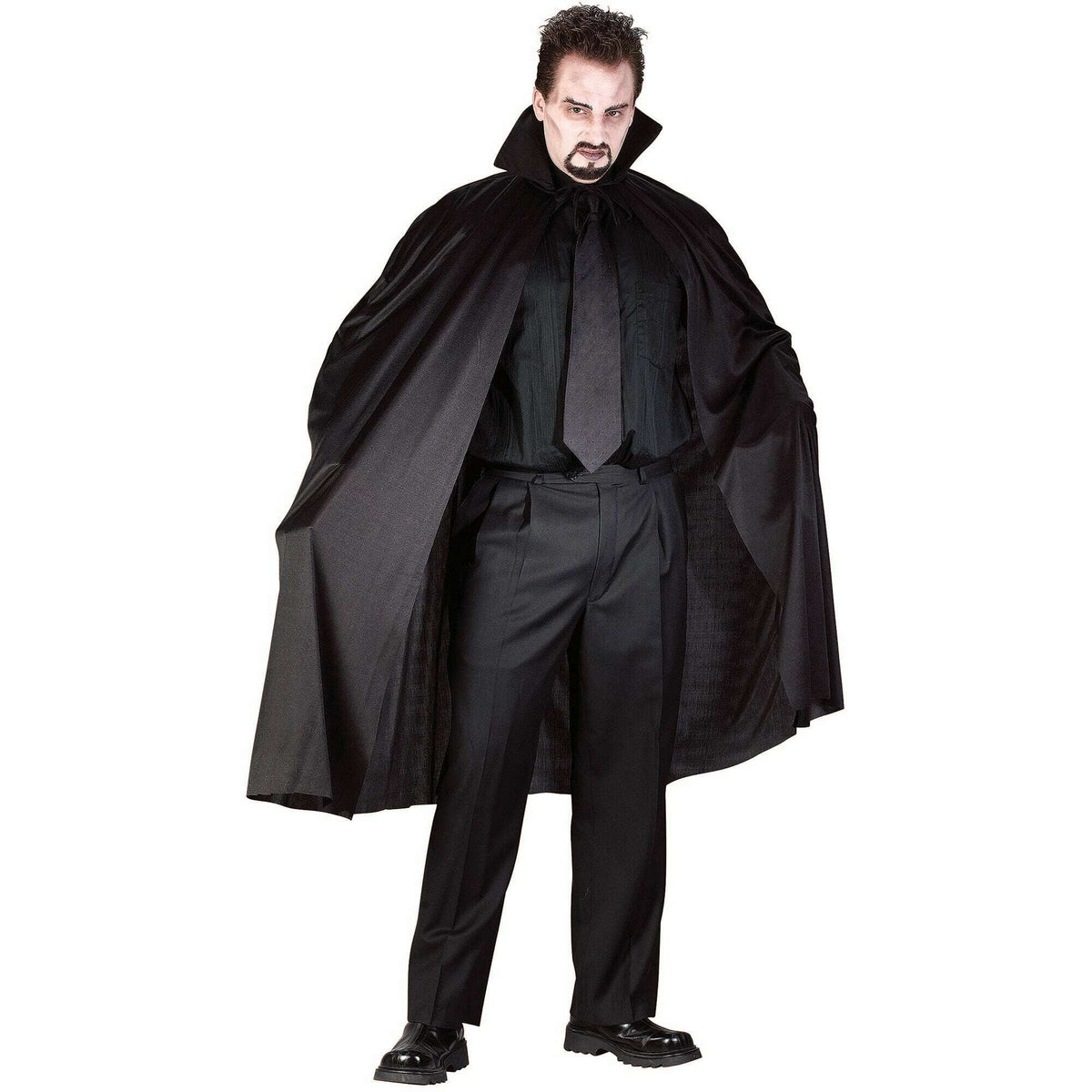 High Collar Polyester Cape