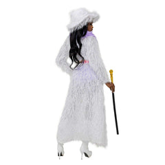 High-Roller Lady Faux Fur Pimp Costume