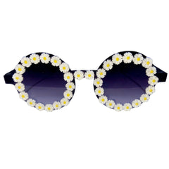 Hippie Flower Power Sunglasses