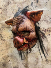 Hog Tied High Quality Mask w/ Jaw Movement & Adjustable Strap