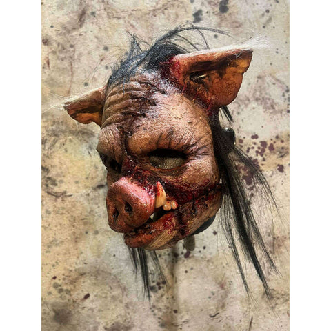 Hog Tied High Quality Mask W Jaw Movement Adjustable Strap 