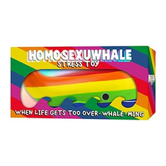 Homosexuwhale Squeezable Stress Toy