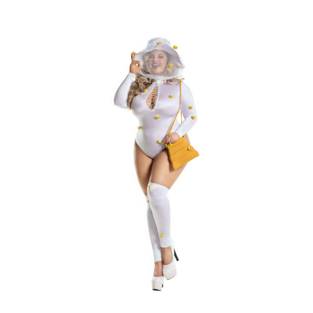 Honeybee Keeper Women's Sexy Plus Size Costume