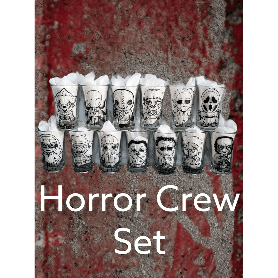 Horror Crew Collectible Shot Glasses