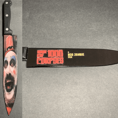 House of 1000 Corpses Captain Spaulding Kitchen Knife & Stand Set