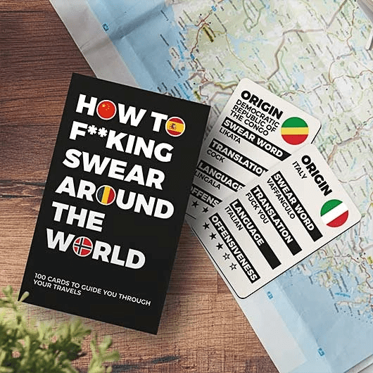 How to F*cking Swear Around The World Trivia Cards