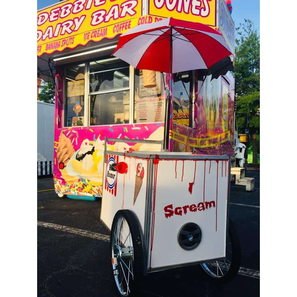 Ice Cream Cart Jump Scare Prop