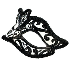 Childrens Black Venetian Mask