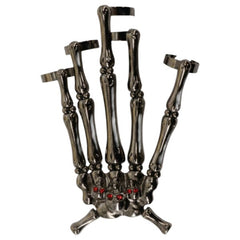 Pirate Skeleton Hand Bracelet with Finger Rings