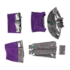 Teenage Superhero Star Fire Adult Cosplay Costume