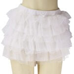 Ruffled Rhumba Shorts with Lace