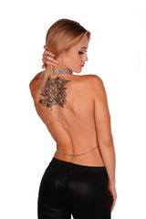 Silver Rhinestone Club Top