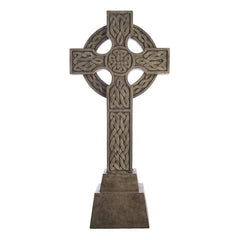 4' Halloween Cross Tombstone Decoration