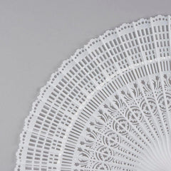 Plastic White Fan Stave Base
