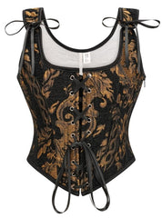 Pirate Lass Brocade Corset Top
