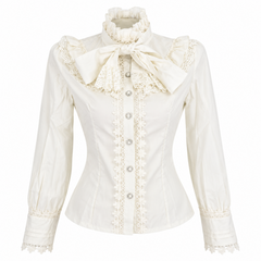 Ivory Victorian Lace Top