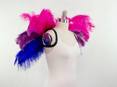 Bi Pride Feather Wings