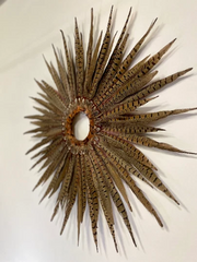 Natural Pheasant Star Wreath