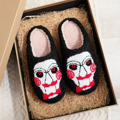 Cozy Puzzle Puppet Slippers