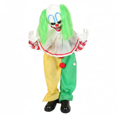 35.4" Animated Standing Clown With Leather Shoes
