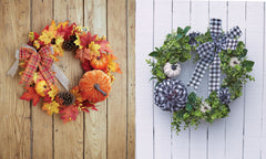 Harvest Deluxe 18" Floral Wreath
