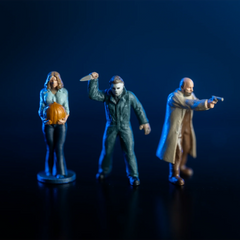 Micro Maniacs: Halloween (1978) Michael Myers House Pumpkin Set