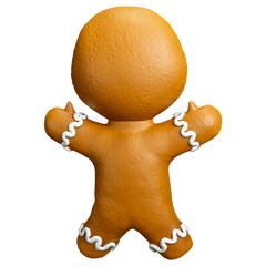 Krampus Gingerbread Man Prop