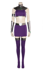 Teenage Superhero Star Fire Adult Cosplay Costume