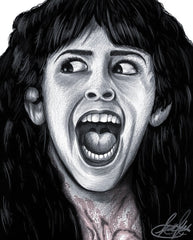 Scary Movie Reunion Event Illustration Print