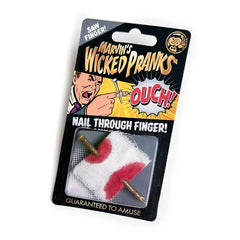 Marvin's Wicked Pranks: Nail Through Finger