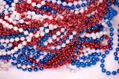 Mardi Gras Colorful Beads
