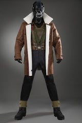 Dark Night Bane Cosplay Adult Costume with Mask