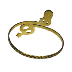 Gold Coiled Snake Armband