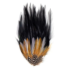 Hackle Pad Dyed Feather Accent