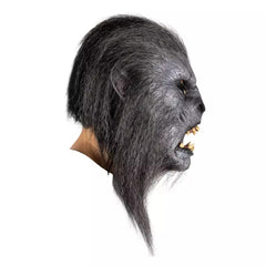 Grey Wolfman Latex Mask