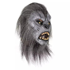 Grey Wolfman Latex Mask