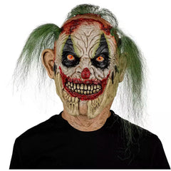 Cracked Clown Latex Mask