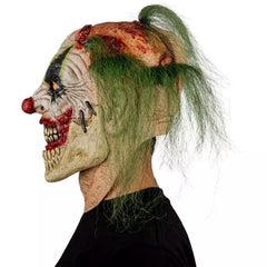 Cracked Clown Latex Mask
