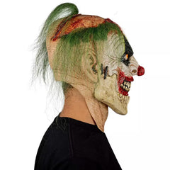 Cracked Clown Latex Mask