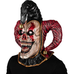 Evil Jester Latex Mask