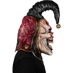 Evil Jester Latex Mask