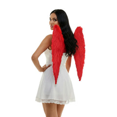 Red Devil Feather Wings