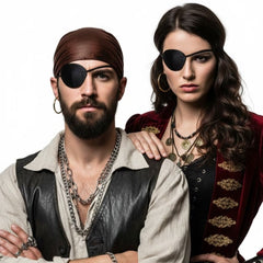 Pirate Eye Patch and Earring